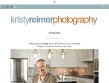 Tablet Screenshot of kristyreimer.com